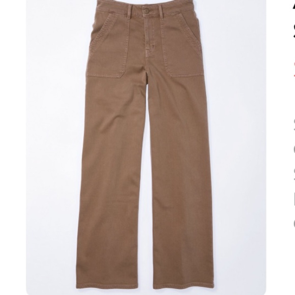 AE Dreamy Drape Stretch High-Waisted Baggy Pants